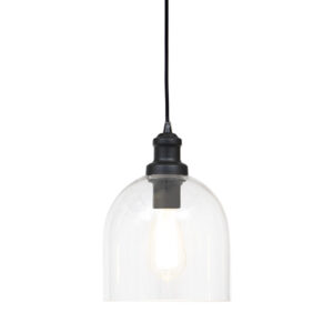 Mason Antique Black Pendant Light