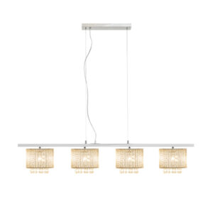 Katyx 4 Light Chrome Pendant Light