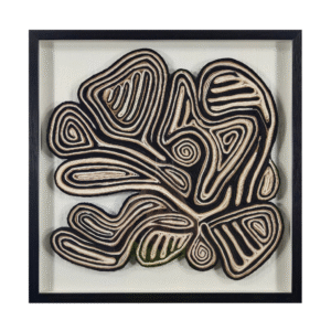 Flux Wall Art – Wood Frame, With Glass – 60W x 3D x 60H CM