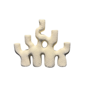 Cactus in Cream – 34.5L x 9.5W x 28H cm (Ceramic)