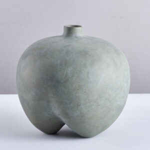 Apple Grey – 28Ø x 25H cm (Ceramic)